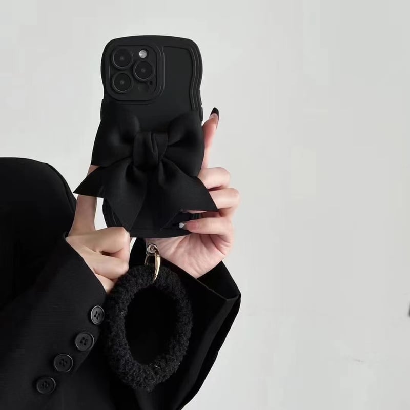 Färggligt Armband med Rosett – Passar iPhone-serien