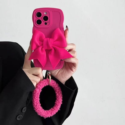 Färggligt Armband med Rosett – Passar iPhone-serien