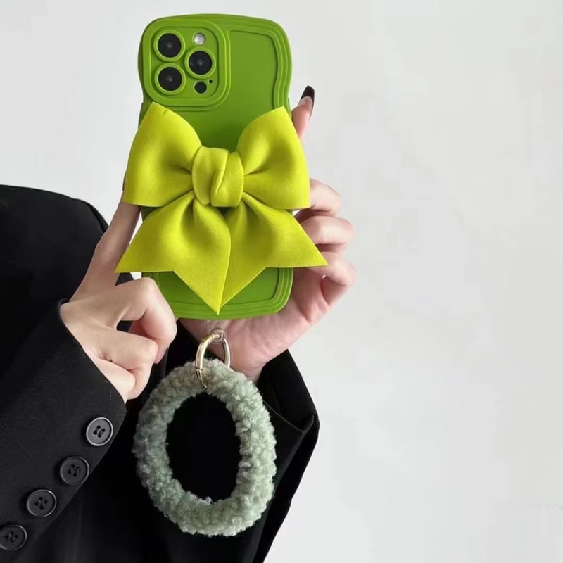 Färggligt Armband med Rosett – Passar iPhone-serien